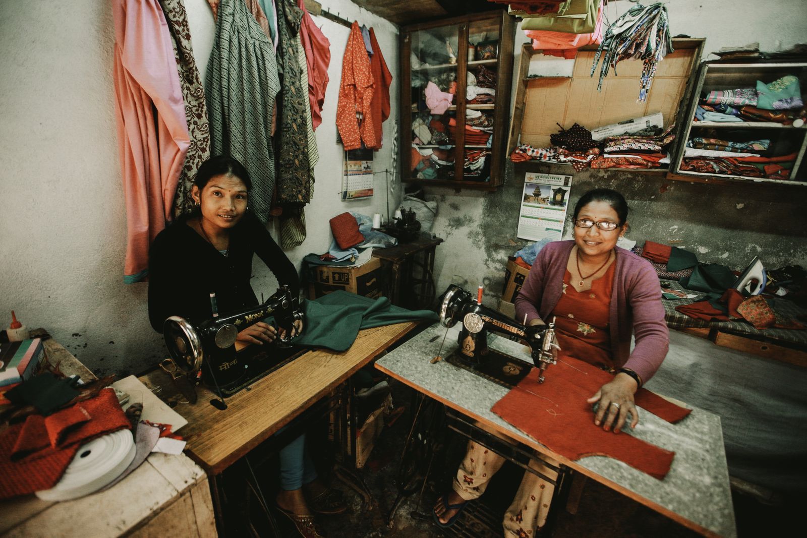 The tailoring shop